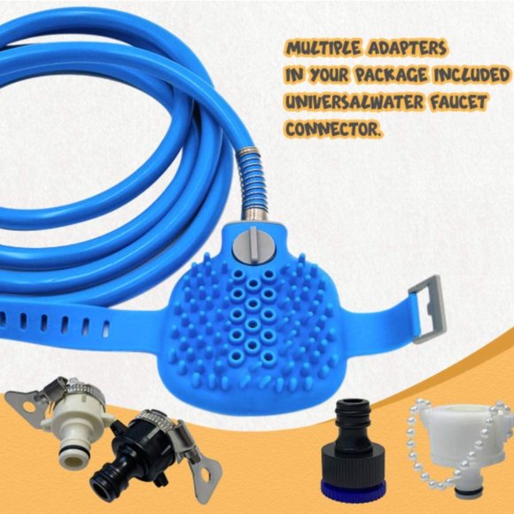 Pet Shower Sprayer & Scrubber in-One Pet Wash Kit - Picture 5 of 5